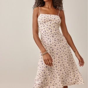 Reformation Peach Dress